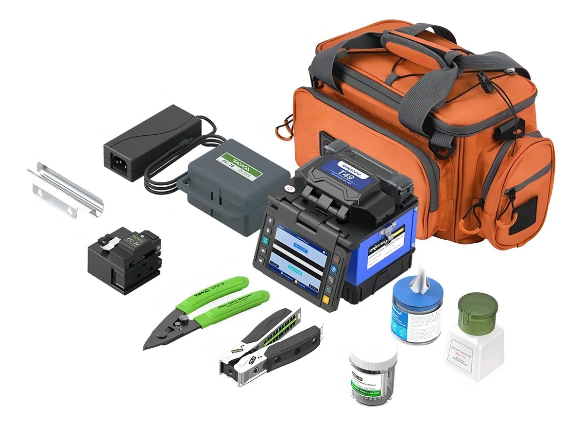 Máquina de Fusão Orientek T49 – Performance e Agilidade para Redes FTTx